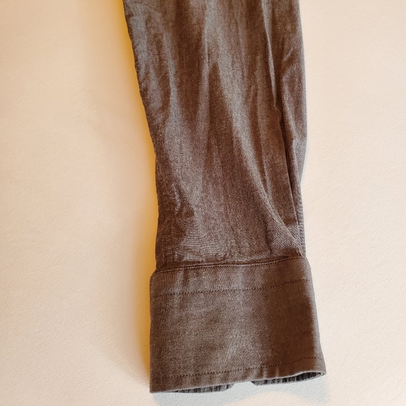 Express Mens 1MX Fitted Button Up Shirt Size L - Picture 3 of 7